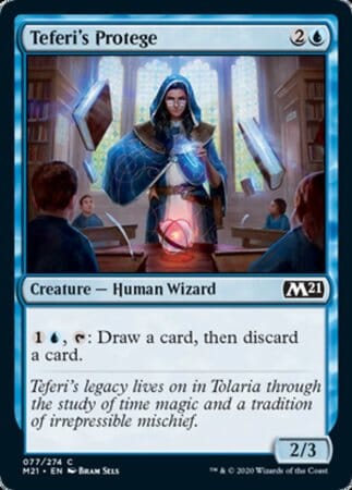 Teferi's Protege [Core Set 2021] MTG Single Magic: The Gathering  | Multizone: Comics And Games