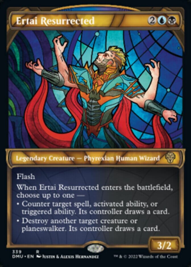 Ertai Resurrected (Showcase Textured) [Dominaria United] MTG Single Magic: The Gathering  | Multizone: Comics And Games