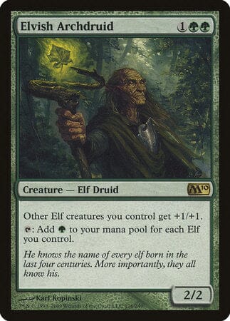 Elvish Archdruid [Magic 2010] MTG Single Magic: The Gathering  | Multizone: Comics And Games