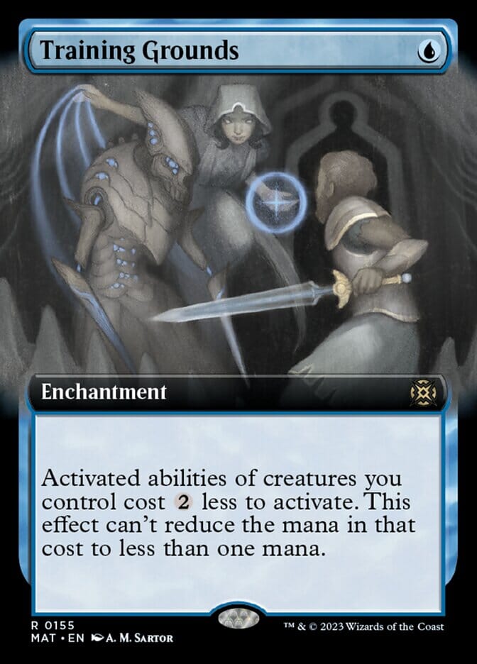 Training Grounds (Extended Art) [March of the Machine: The Aftermath] MTG Single Magic: The Gathering  | Multizone: Comics And Games