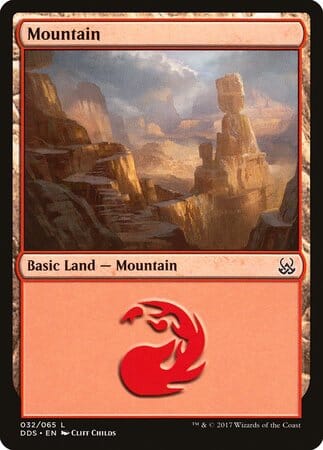 Mountain (32) [Duel Decks: Mind vs. Might] MTG Single Magic: The Gathering  | Multizone: Comics And Games