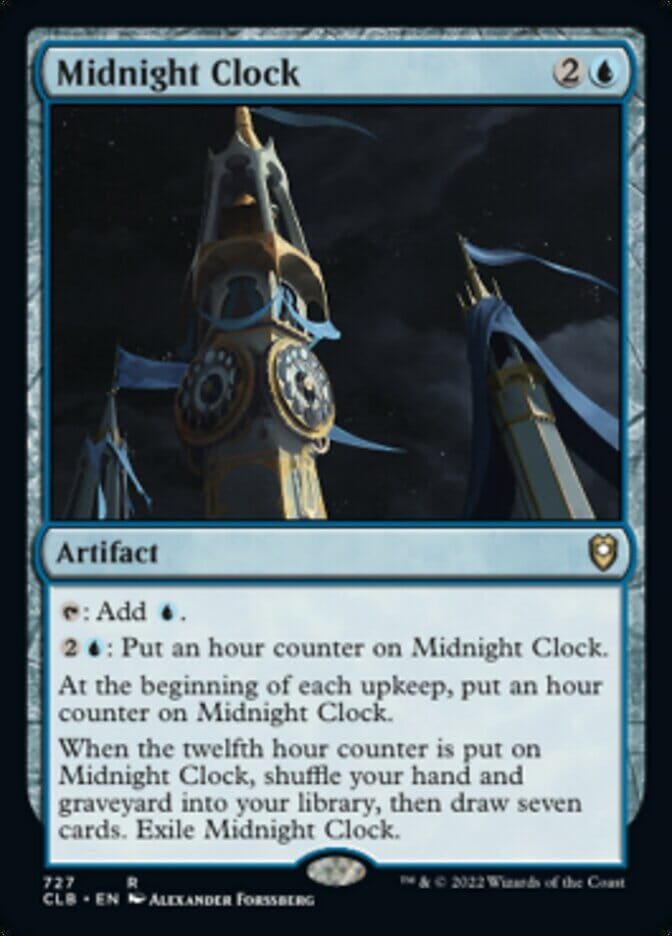 Midnight Clock [Commander Legends: Battle for Baldur's Gate] MTG Single Magic: The Gathering  | Multizone: Comics And Games