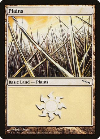 Plains (290) [Mirrodin] MTG Single Magic: The Gathering  | Multizone: Comics And Games