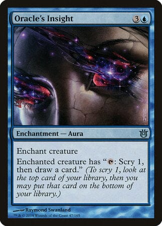 Oracle's Insight [Born of the Gods] MTG Single Magic: The Gathering  | Multizone: Comics And Games