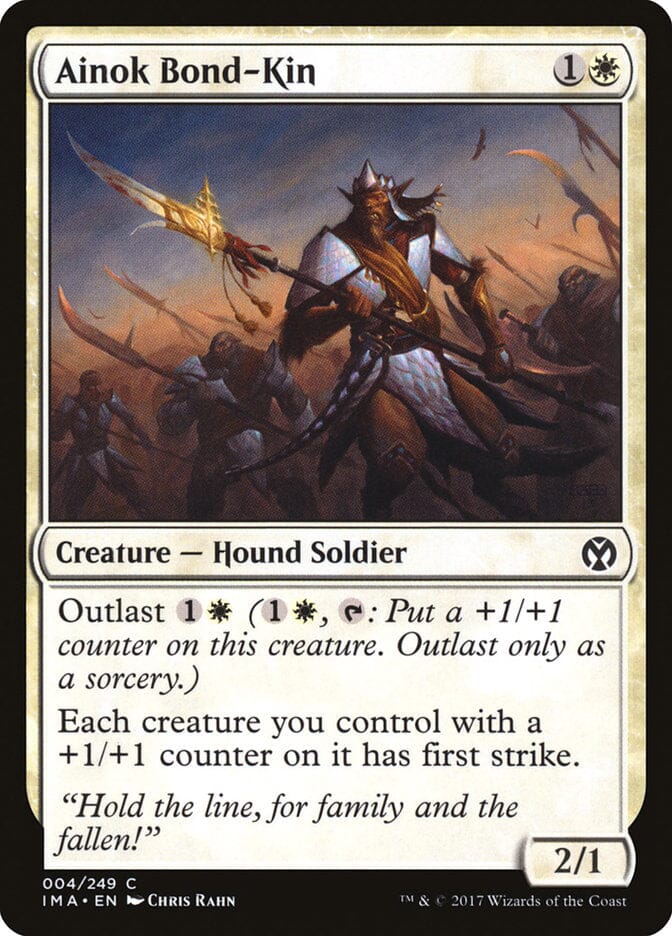 Ainok Bond-Kin [Iconic Masters] MTG Single Magic: The Gathering  | Multizone: Comics And Games