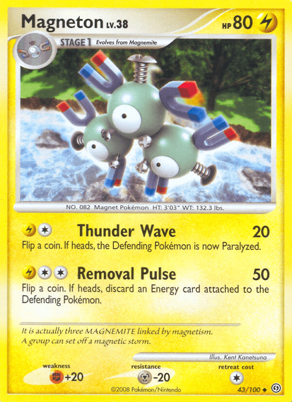 Magneton (43/100) [Diamond & Pearl: Stormfront] Pokemon Single Pokémon  | Multizone: Comics And Games