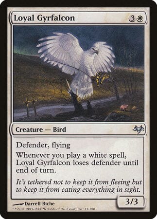 Loyal Gyrfalcon [Eventide] MTG Single Magic: The Gathering  | Multizone: Comics And Games