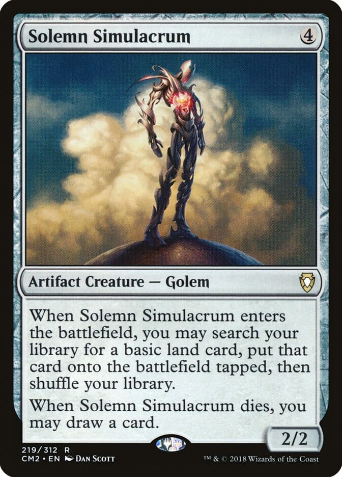 Solemn Simulacrum (219/312) [Commander Anthology Volume II] MTG Single Magic: The Gathering  | Multizone: Comics And Games