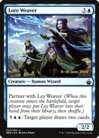 Lore Weaver [Battlebond Promos] MTG Single Magic: The Gathering  | Multizone: Comics And Games