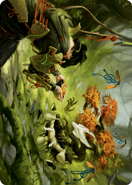 Commune with Spirits Art Card [Kamigawa: Neon Dynasty Art Series] MTG Single Magic: The Gathering  | Multizone: Comics And Games