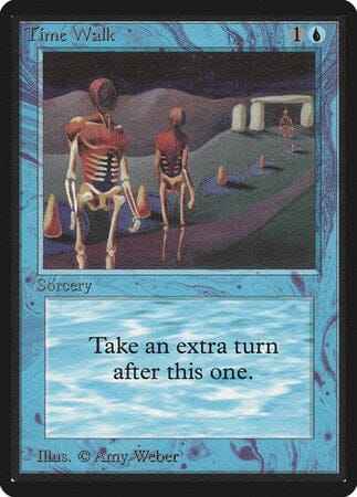 Time Walk [Limited Edition Beta] MTG Single Magic: The Gathering  | Multizone: Comics And Games