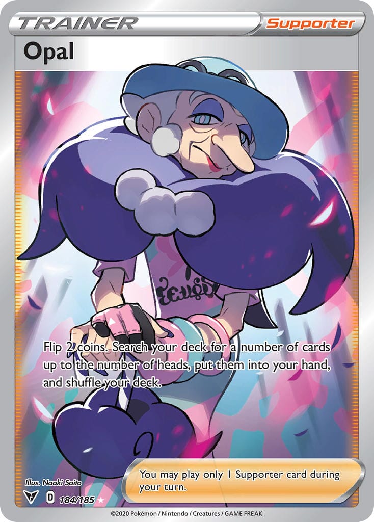 Opal (184/185) [Sword & Shield: Vivid Voltage] Pokemon Single Pokémon  | Multizone: Comics And Games