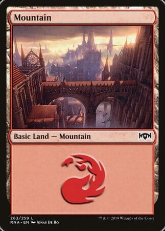 Mountain [Ravnica Allegiance] MTG Single Magic: The Gathering  | Multizone: Comics And Games