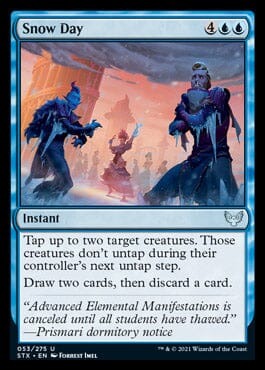 Snow Day [Strixhaven: School of Mages] MTG Single Magic: The Gathering  | Multizone: Comics And Games