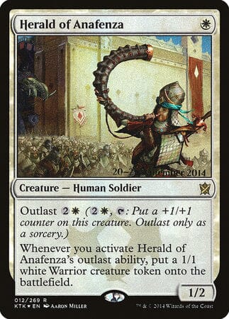 Herald of Anafenza [Khans of Tarkir Promos] MTG Single Magic: The Gathering  | Multizone: Comics And Games