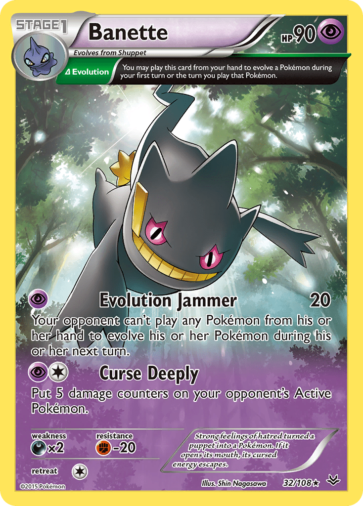 Banette (32/108) [XY: Roaring Skies] Pokemon Single Pokémon  | Multizone: Comics And Games