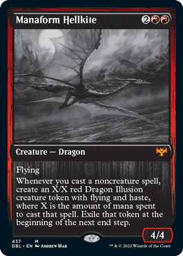 Manaform Hellkite [Innistrad: Double Feature] MTG Single Magic: The Gathering  | Multizone: Comics And Games