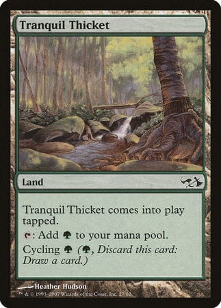 Tranquil Thicket [Duel Decks: Elves vs. Goblins] MTG Single Magic: The Gathering  | Multizone: Comics And Games