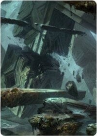 Swamp 3 Art Card [Zendikar Rising Art Series] MTG Single Magic: The Gathering  | Multizone: Comics And Games