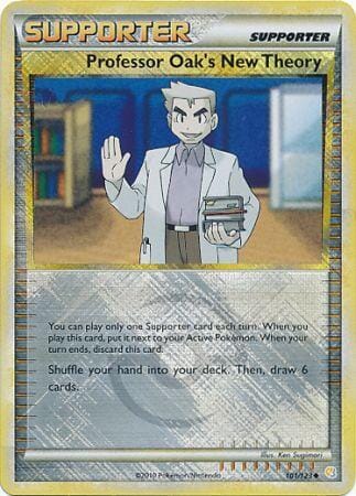 Professor Oak's New Theory (101/123) (League Promo) [HeartGold & SoulSilver: Base Set] Pokemon Single Pokémon  | Multizone: Comics And Games
