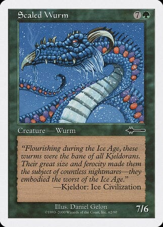 Scaled Wurm [Beatdown Box Set] MTG Single Magic: The Gathering  | Multizone: Comics And Games