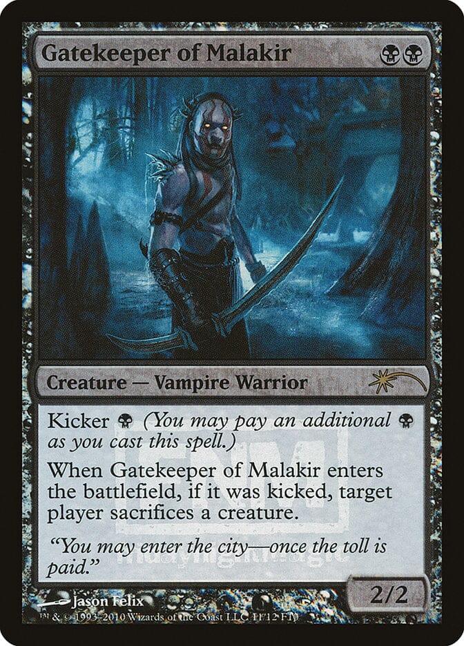 Gatekeeper of Malakir [Friday Night Magic 2010] MTG Single Magic: The Gathering  | Multizone: Comics And Games
