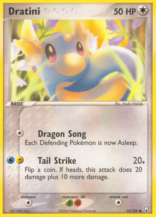 Dratini (53/109) [EX: Team Rocket Returns] Pokemon Single Pokémon  | Multizone: Comics And Games