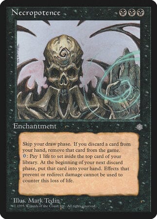 Necropotence [Ice Age] MTG Single Magic: The Gathering  | Multizone: Comics And Games