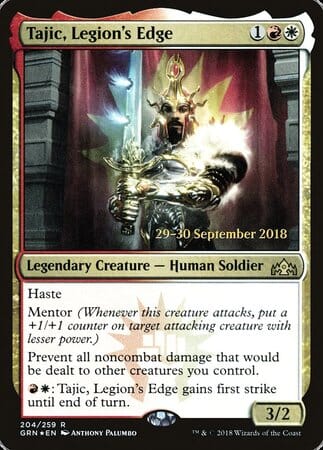 Tajic, Legion's Edge [Guilds of Ravnica Promos] MTG Single Magic: The Gathering  | Multizone: Comics And Games
