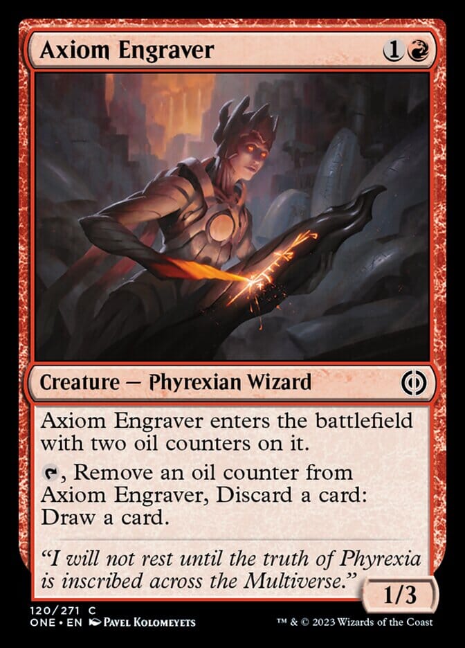 Axiom Engraver [Phyrexia: All Will Be One] MTG Single Magic: The Gathering  | Multizone: Comics And Games