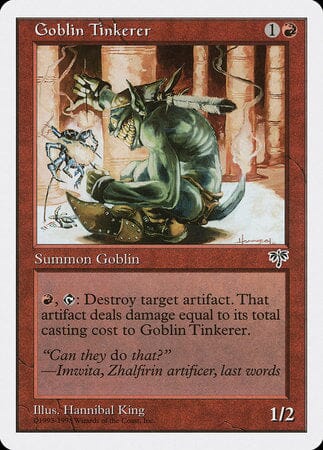 Goblin Tinkerer [Anthologies] MTG Single Magic: The Gathering  | Multizone: Comics And Games