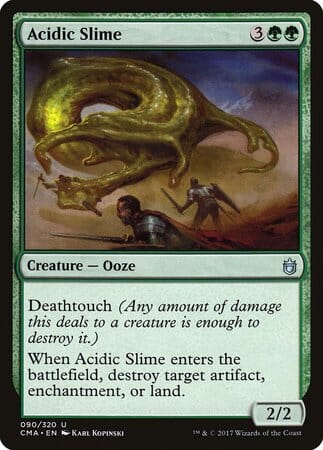 Acidic Slime [Commander Anthology] MTG Single Magic: The Gathering  | Multizone: Comics And Games