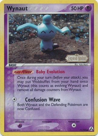 Wynaut (71/92) (Stamped) [EX: Legend Maker] Pokemon Single Pokémon  | Multizone: Comics And Games