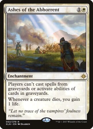 Ashes of the Abhorrent [Ixalan Promos] MTG Single Magic: The Gathering  | Multizone: Comics And Games