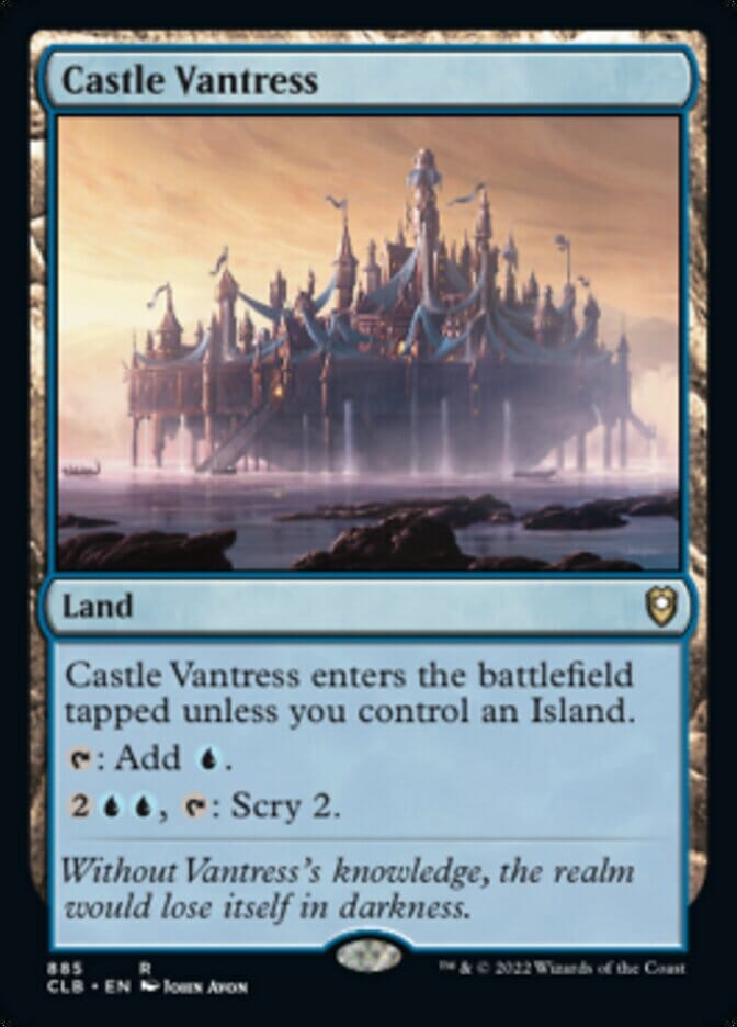 Castle Vantress [Commander Legends: Battle for Baldur's Gate] MTG Single Magic: The Gathering  | Multizone: Comics And Games