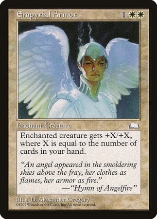 Empyrial Armor [Weatherlight] MTG Single Magic: The Gathering  | Multizone: Comics And Games
