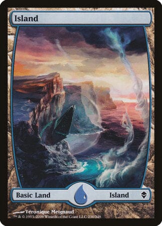 Island (236) - Full Art [Zendikar] MTG Single Magic: The Gathering  | Multizone: Comics And Games