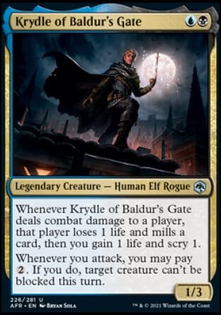 Krydle of Baldur's Gate [Dungeons & Dragons: Adventures in the Forgotten Realms] MTG Single Magic: The Gathering  | Multizone: Comics And Games