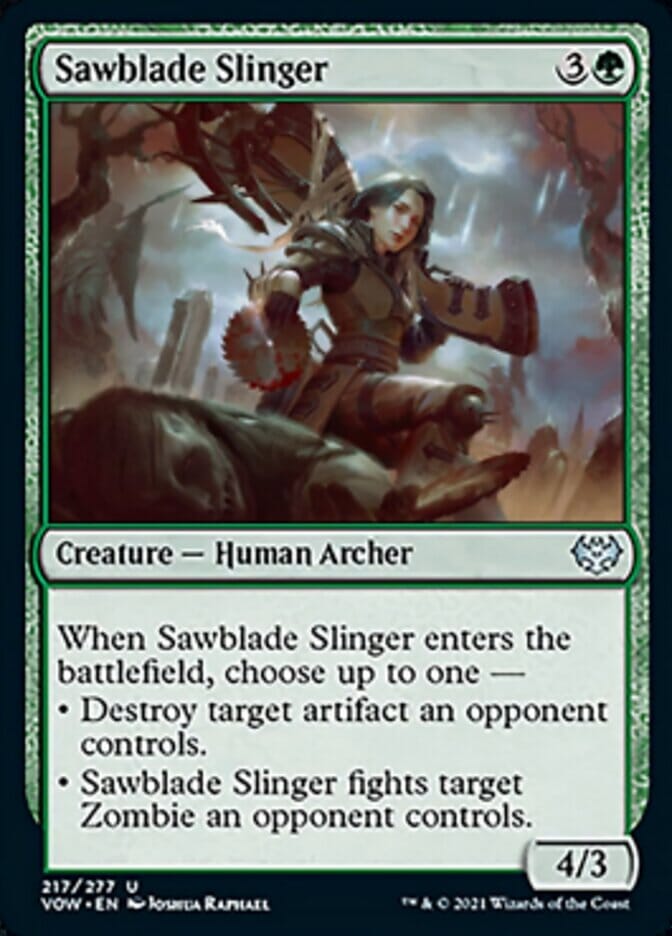 Sawblade Slinger [Innistrad: Crimson Vow] MTG Single Magic: The Gathering  | Multizone: Comics And Games