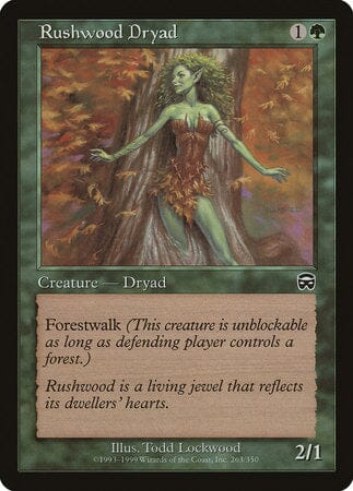 Rushwood Dryad [Mercadian Masques] MTG Single Magic: The Gathering  | Multizone: Comics And Games