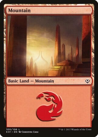 Mountain (100) [Archenemy: Nicol Bolas] MTG Single Magic: The Gathering  | Multizone: Comics And Games