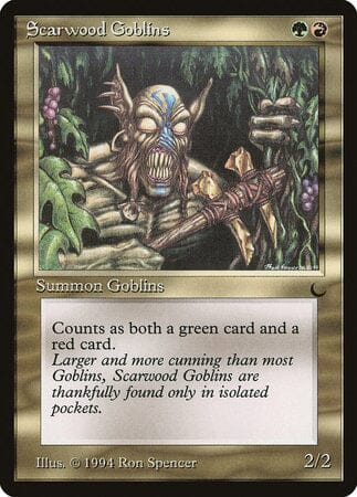Scarwood Goblins [The Dark] MTG Single Magic: The Gathering  | Multizone: Comics And Games