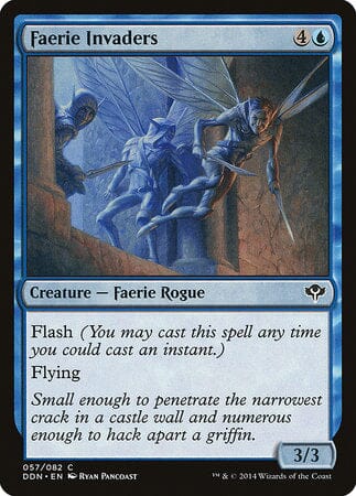 Faerie Invaders [Duel Decks: Speed vs. Cunning] MTG Single Magic: The Gathering  | Multizone: Comics And Games