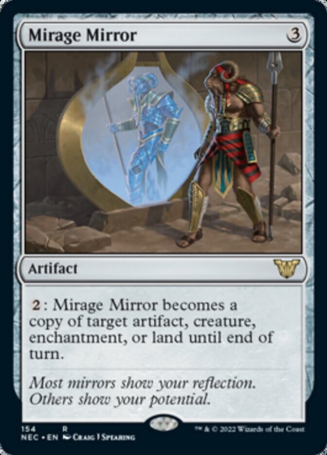 Mirage Mirror [Kamigawa: Neon Dynasty Commander] MTG Single Magic: The Gathering  | Multizone: Comics And Games