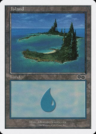 Island (Spires Right) [Battle Royale Box Set] MTG Single Magic: The Gathering  | Multizone: Comics And Games
