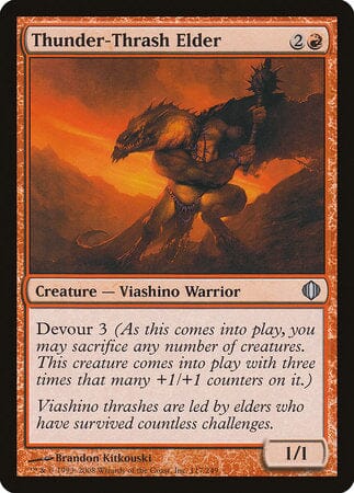 Thunder-Thrash Elder [Shards of Alara] MTG Single Magic: The Gathering  | Multizone: Comics And Games