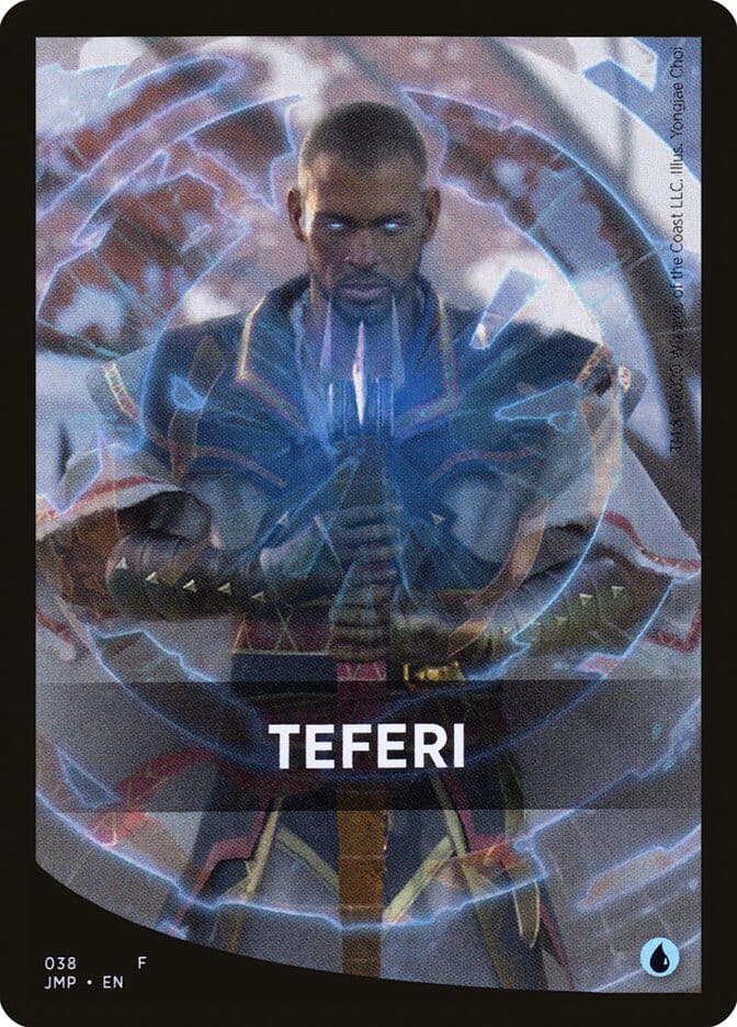 Teferi Theme Card [Jumpstart Front Cards] MTG Single Magic: The Gathering  | Multizone: Comics And Games