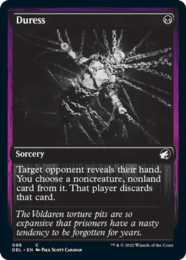 Duress [Innistrad: Double Feature] MTG Single Magic: The Gathering  | Multizone: Comics And Games