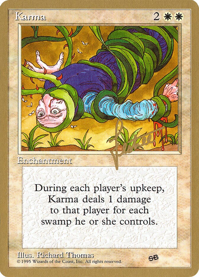 Karma (Bertrand Lestree) (SB) [Pro Tour Collector Set] MTG Single Magic: The Gathering  | Multizone: Comics And Games