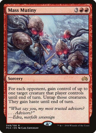 Mass Mutiny [Planechase Anthology] MTG Single Magic: The Gathering  | Multizone: Comics And Games